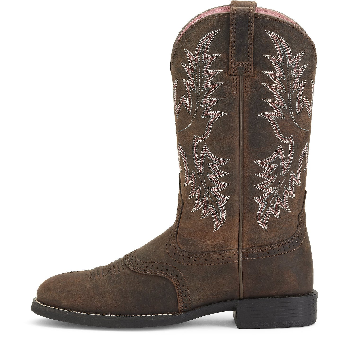 10001605 Ariat Women's Heritage Stockman Driftwood Brown