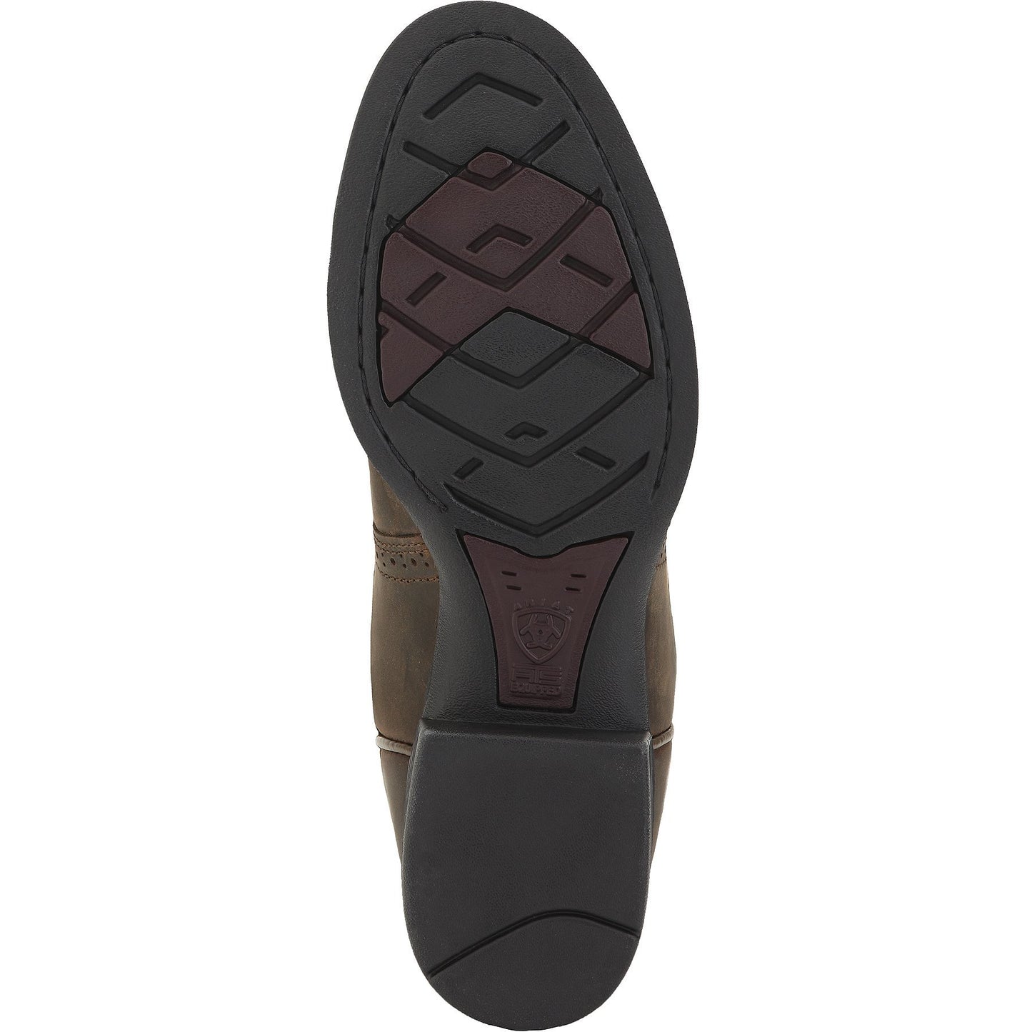 10001605 Ariat Women's Heritage Stockman Driftwood Brown