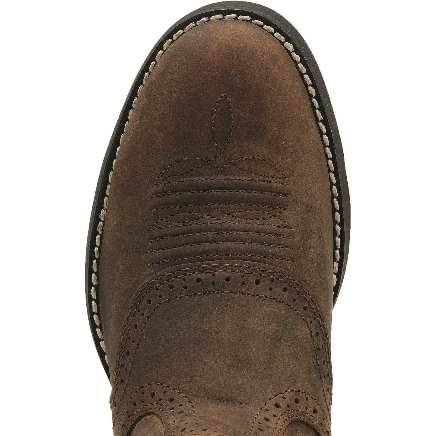 10001605 Ariat Women's Heritage Stockman Driftwood Brown