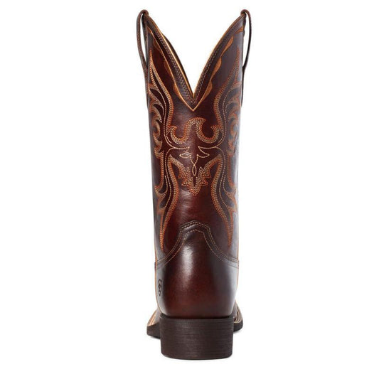 10036022 Ariat Women's Round Up Flutter Mahogany