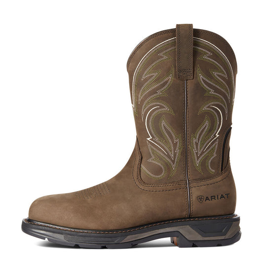 10038318 Ariat Men's Workhog XT Cottonwood Carbon Toe Distressed Brown