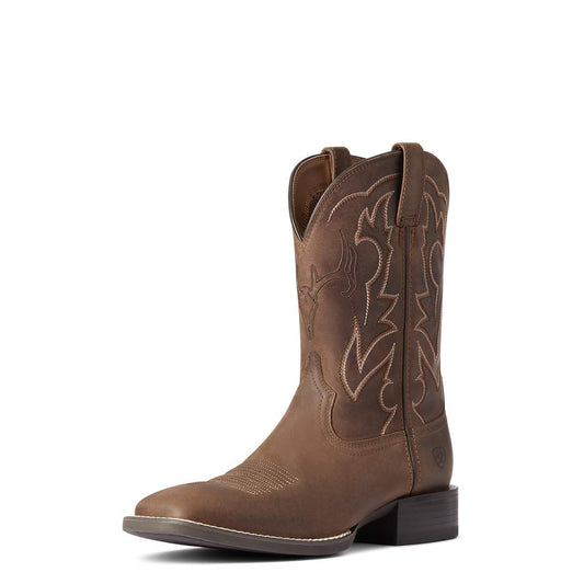 10038330 Ariat Men's Sport Outdoor Distressed Brown