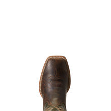 10040239 Ariat mens venttek 360 heard brown\leaf green boots