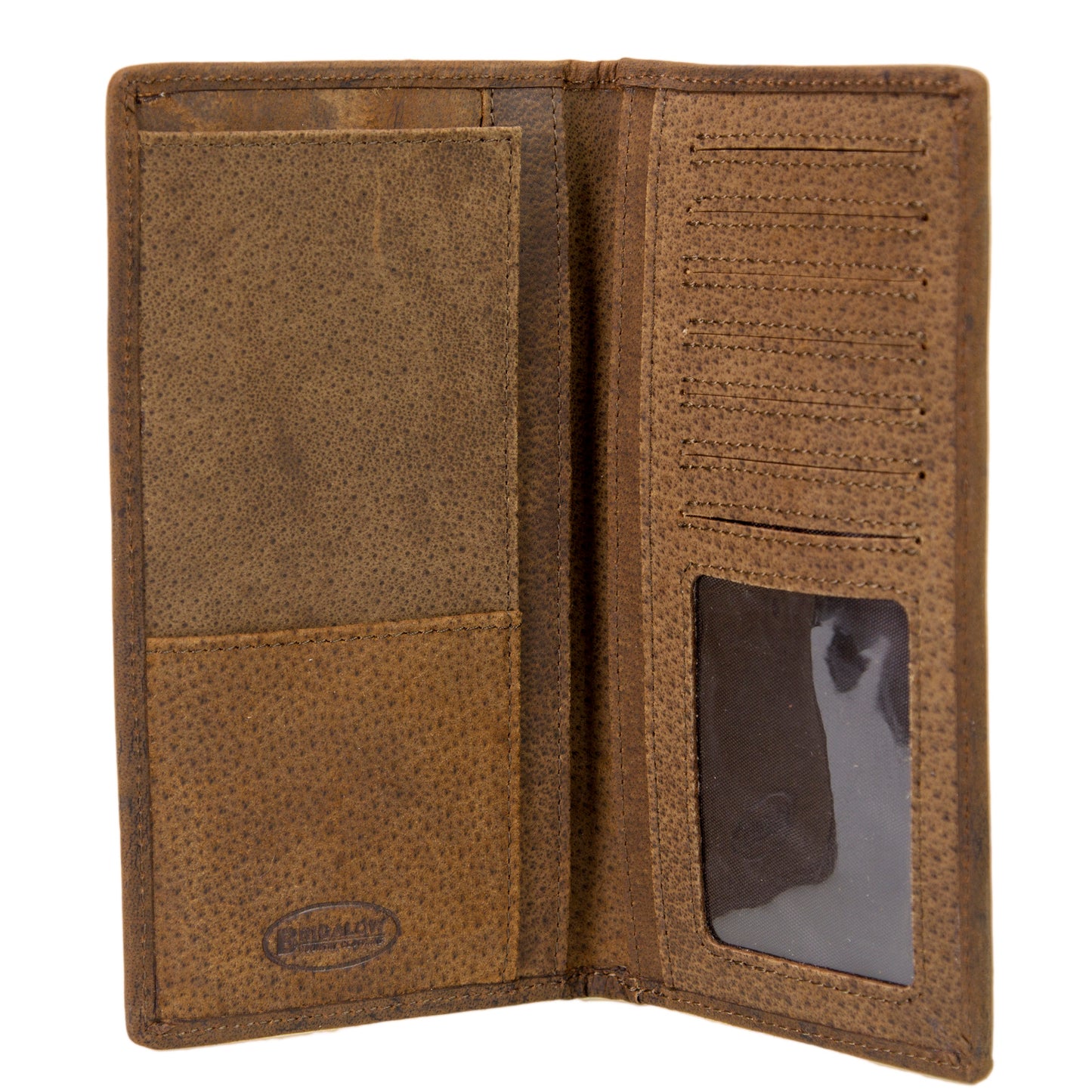 5001-A Brigalow Longhorn Brown Hair Wallet