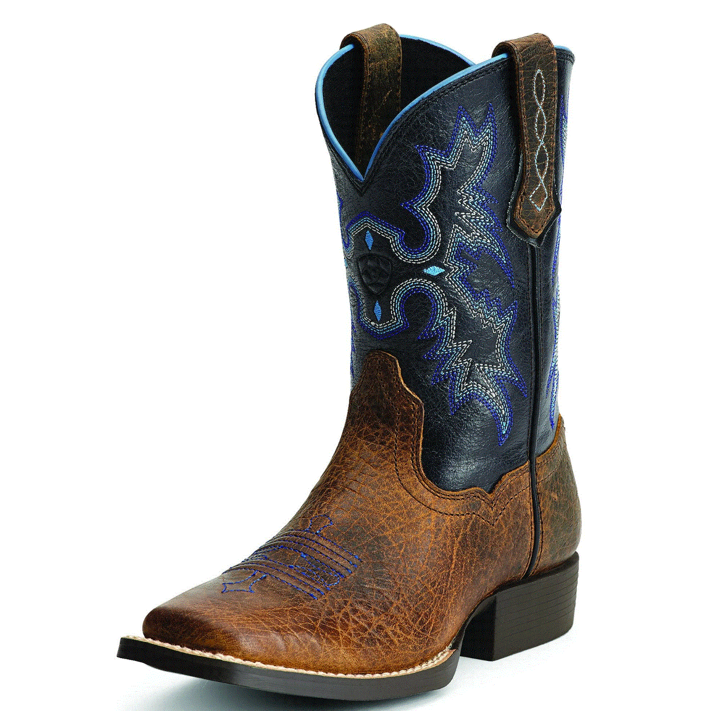 10012794 Ariat Kids Tombstone Earth/Black