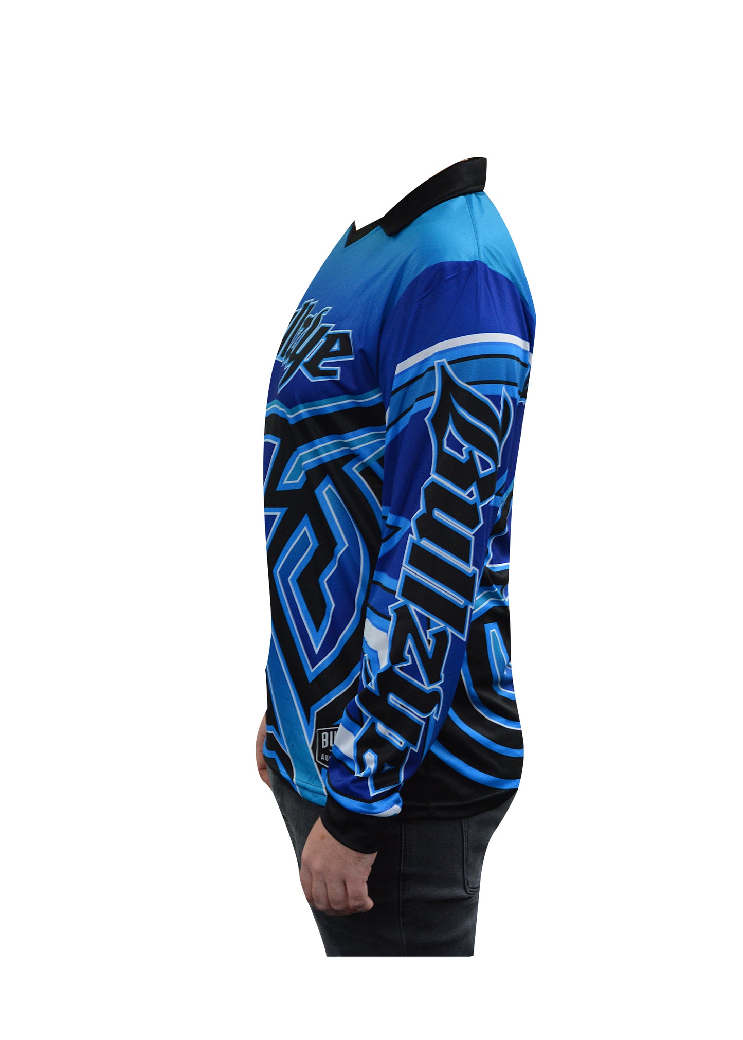 B0S1568015 Bullzye Men's Bullring L/S tee