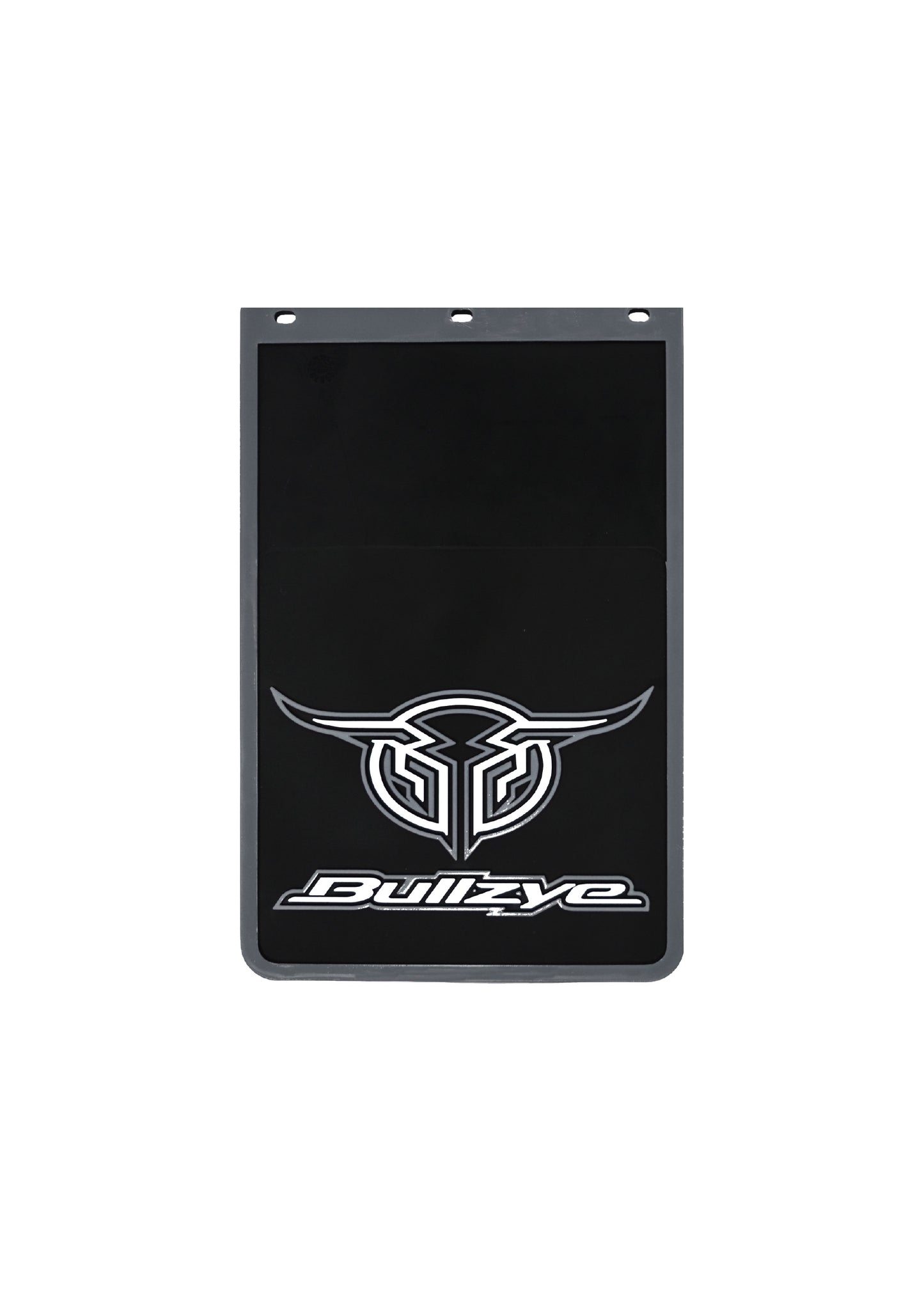 B0S1913MUD Bullzye Logo Mudflap- Size B Grey PAIR