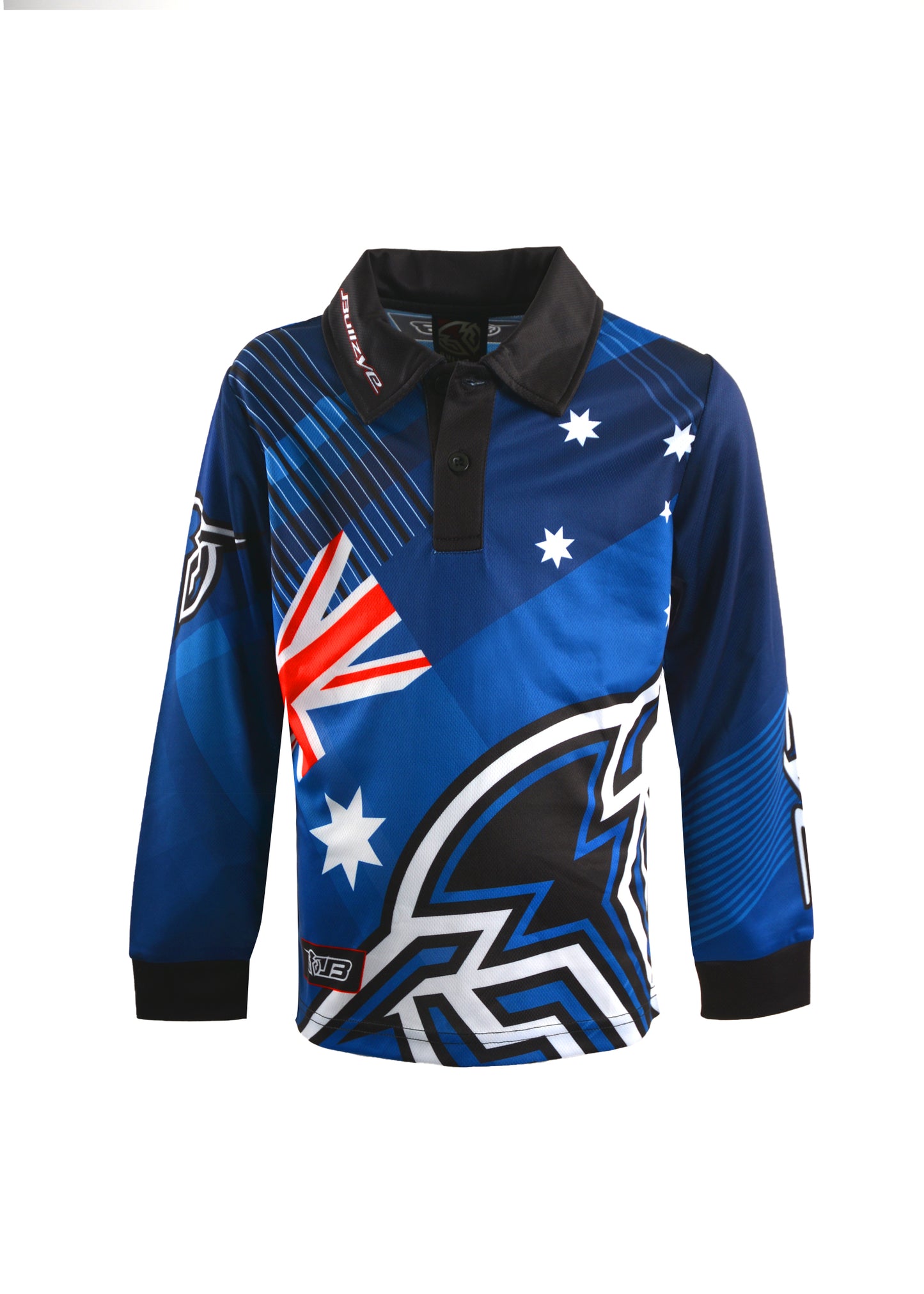 B1S3568134 Bullzye Boy's National L/S Tee