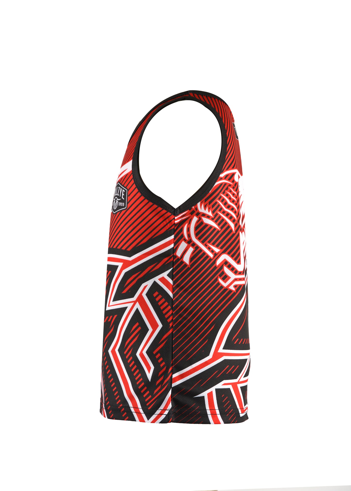 B1S3568141 Bullzye Boy's Charging Bull Singlet
