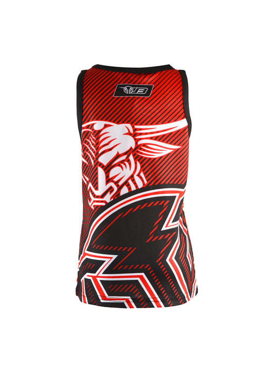 B1S3568141 Bullzye Boy's Charging Bull Singlet