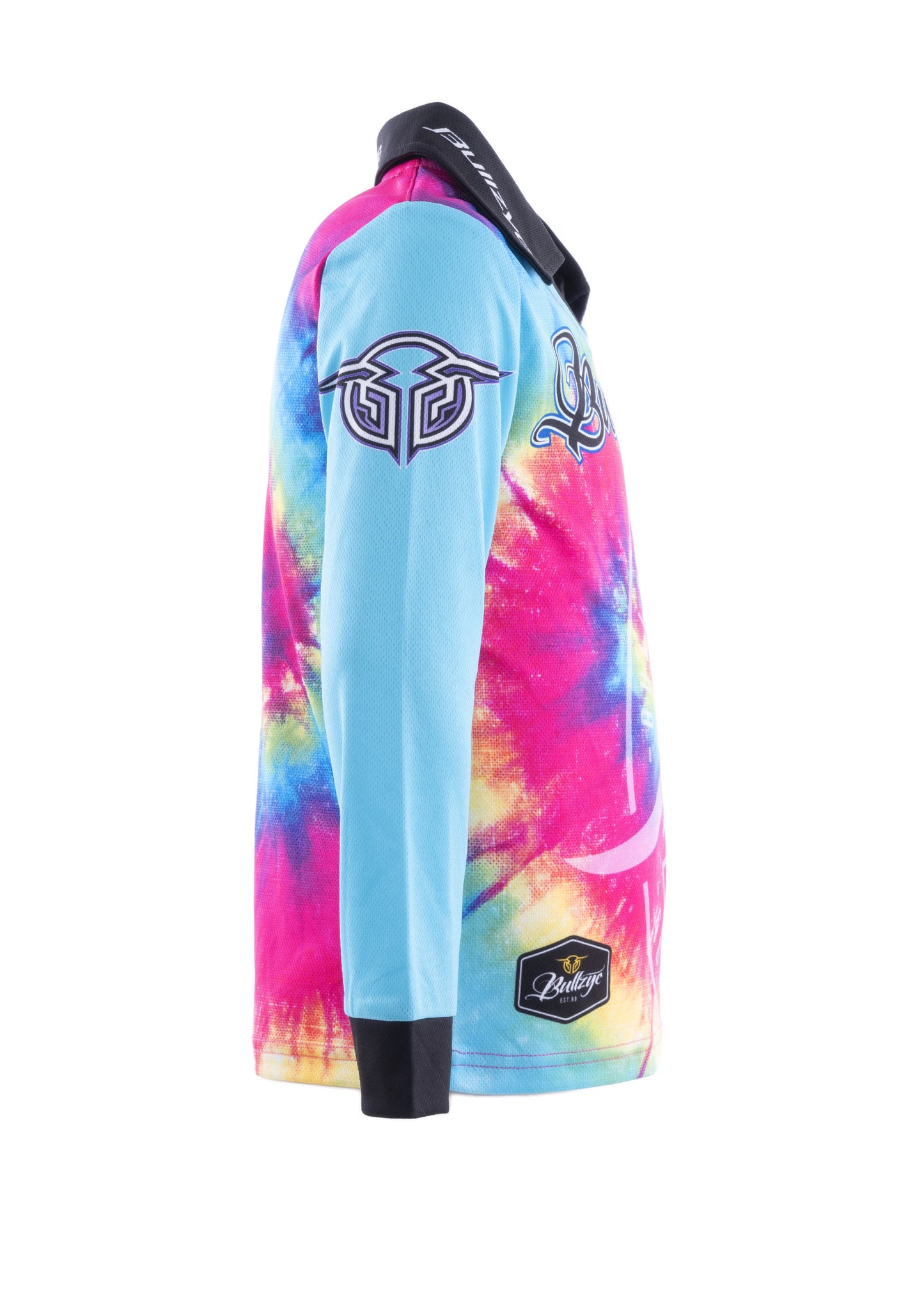 B2S5501226 Bullzye Girls Tripped LS Tee