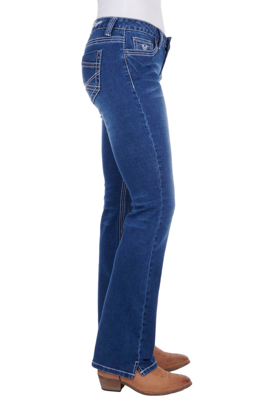 BCP2207271 Bullzye Women's Dahlia Boot Cut Jean 36'