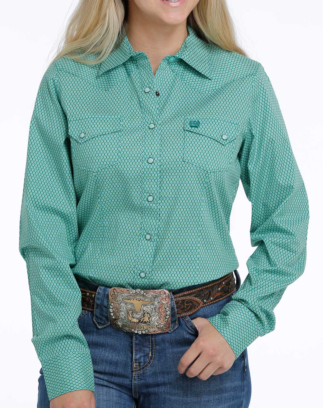 MSW9201023 Cinch Women's Arena L/S Shirt