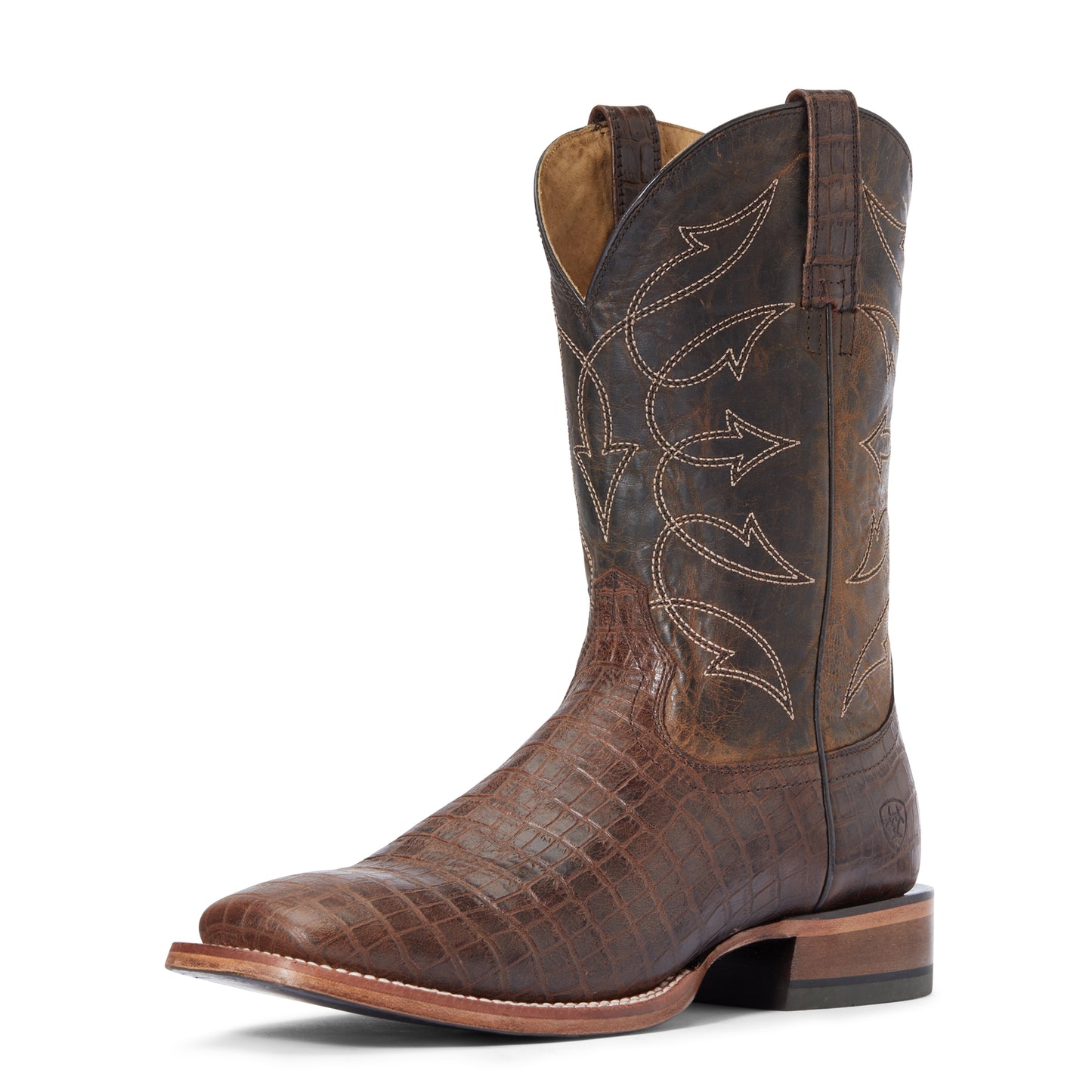 10033913 Ariat Men's Circuit Scrapper Cocoa Croco
