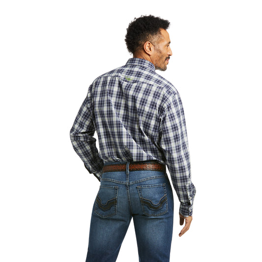 10036978 Ariat Men's RelentlessValorous Performance Stretch Classic LS Snap Button Shirt