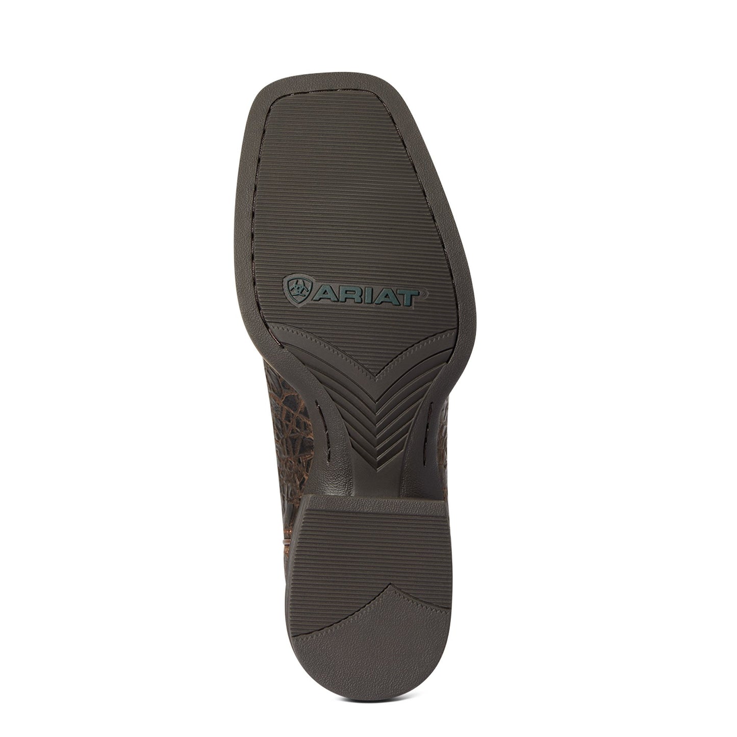 10038361 Ariat Men's Sport Cow Country Fencepost Brown/Clear Blue