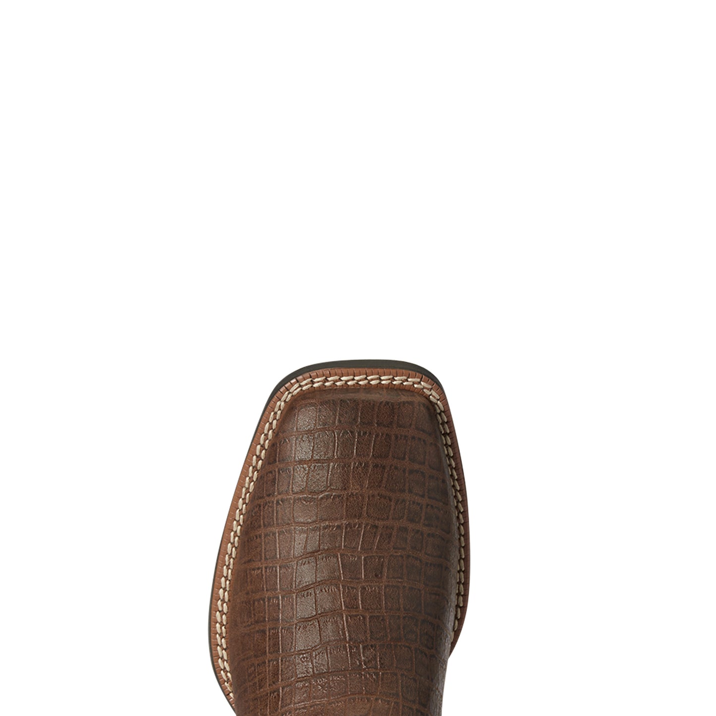 10038501 Ariat Men's Sport Buck Out Chocolate Croc Print/Deep Azul