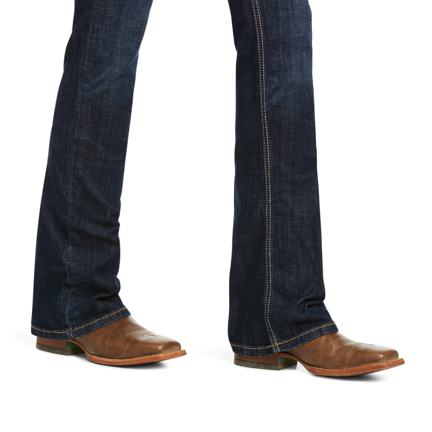 10037684 Ariat Women's REAL Perfect Rise Boot cut Kimberly Rascal Xtra Leg
