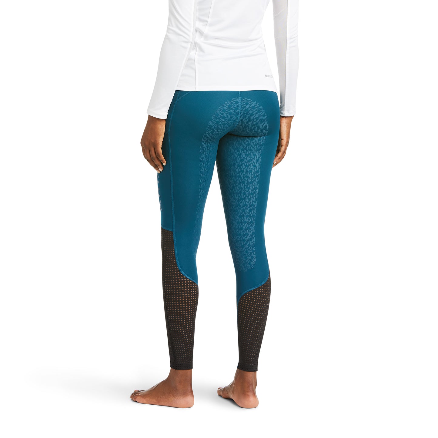 10037369 Ariat Women's EOS Moto FS Tight Eurasian Teal