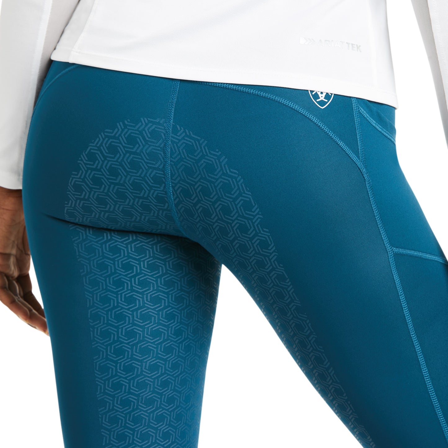 10037369 Ariat Women's EOS Moto FS Tight Eurasian Teal