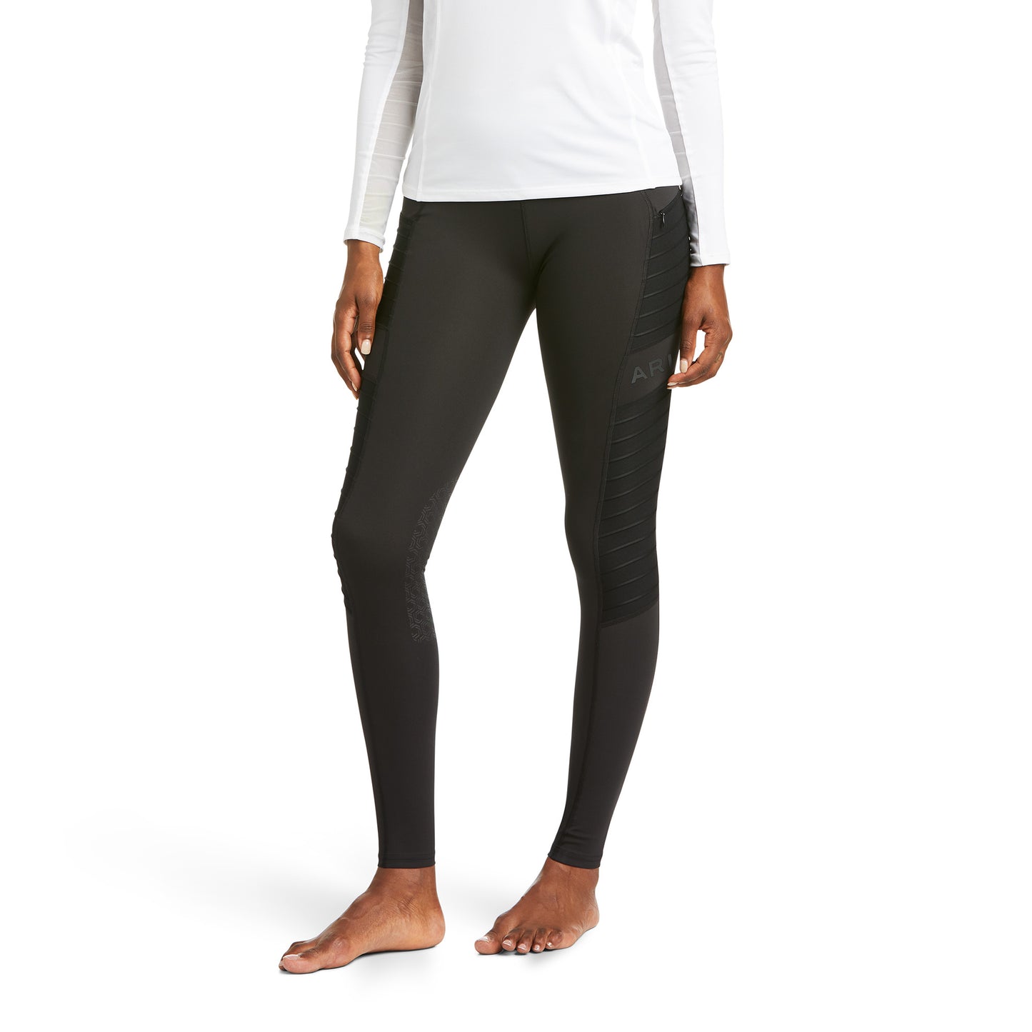 10037441 Ariat Women's EOS Moto FS Moto KP Tight Black