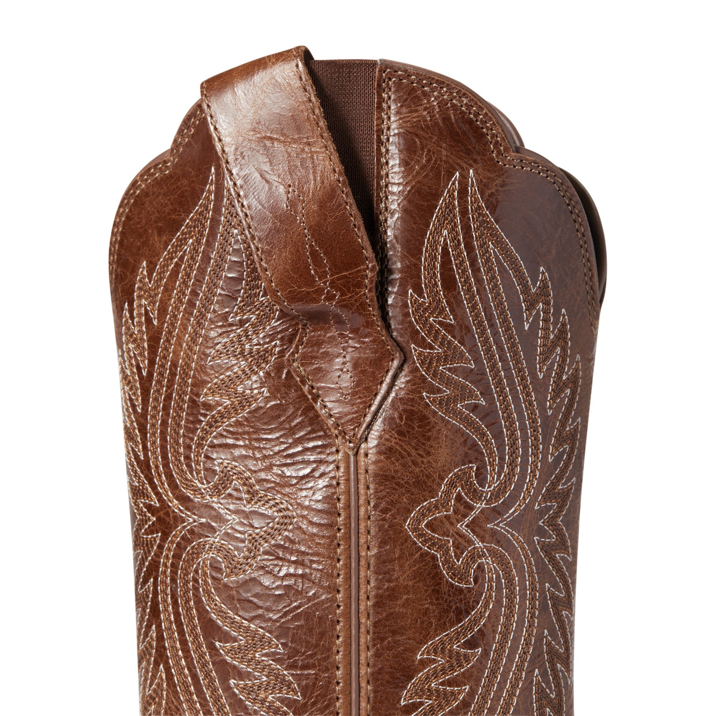 10038432 Ariat Women's Heritage R Toe Stretch fit Dark Tan