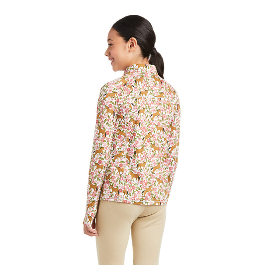 10037459 Ariat Youth Lowell 2.0 1/4 Zip LS Base layer