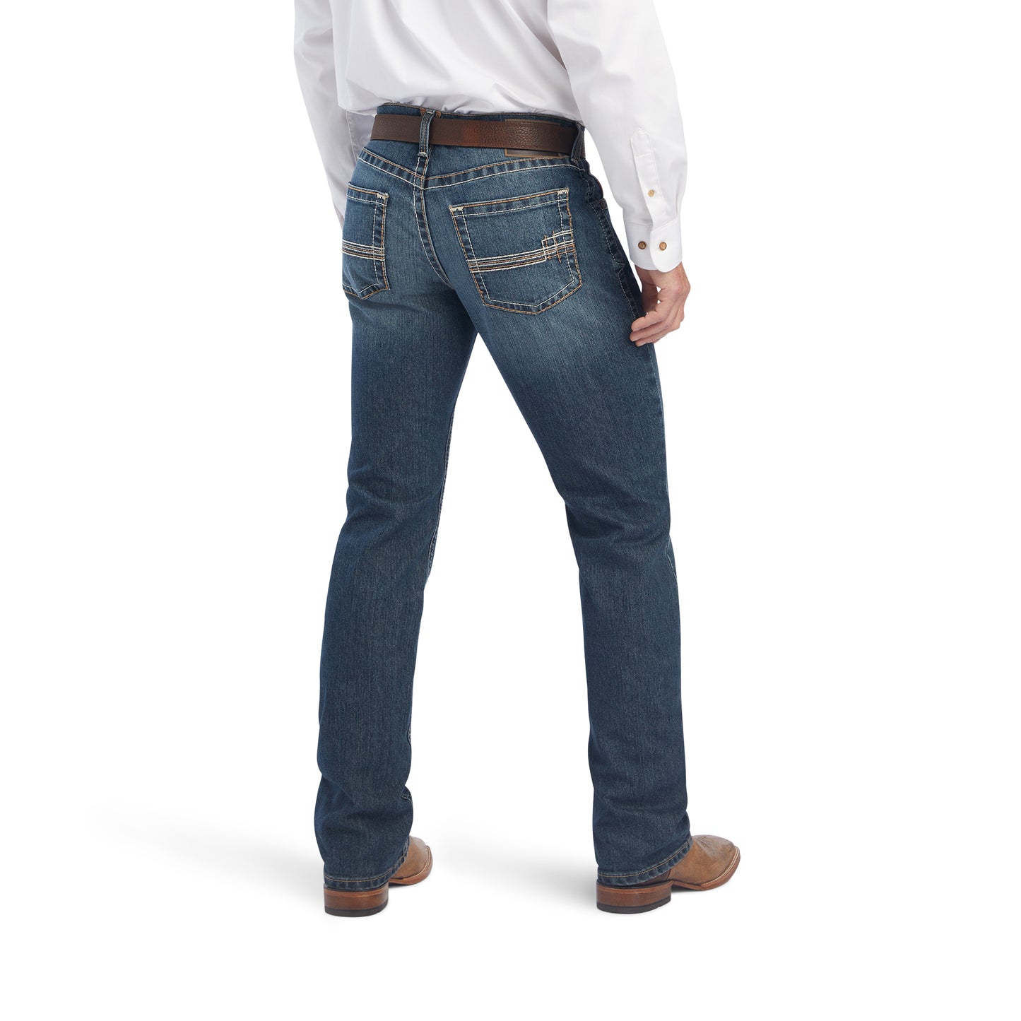 10041094 Ariat Mns M5 Straight Leg Durazno Duval