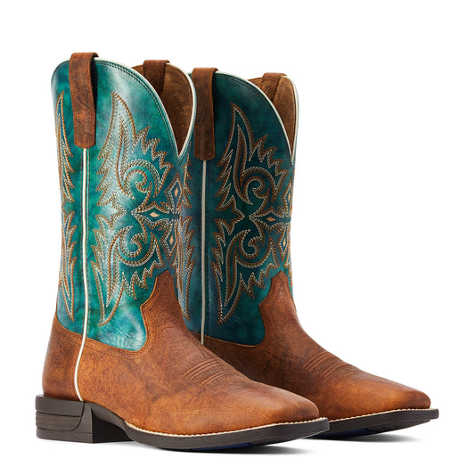 10042393 Ariat Mns Wild Thang Crunch Emerald Green
