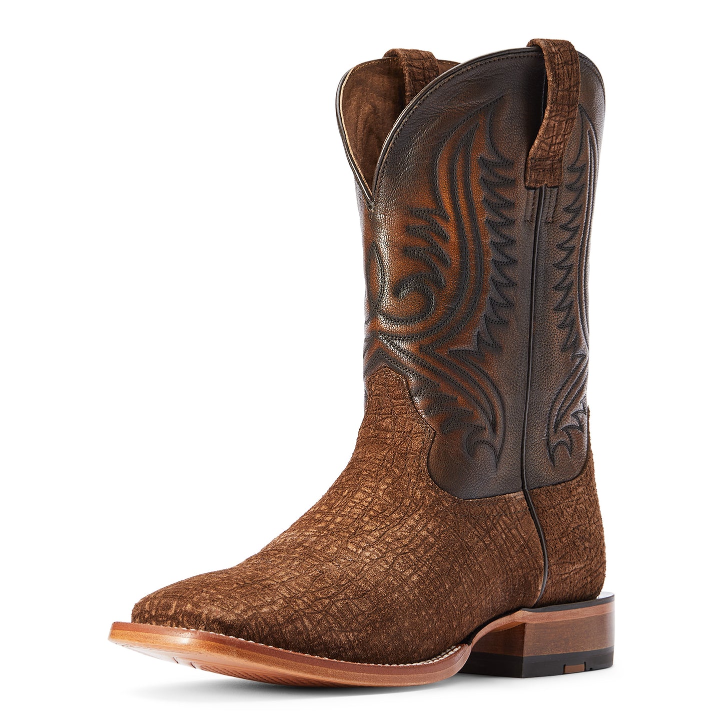 10042407 Ariat Mns Circuit Paxton Antique Tan Hippo Print/Copper Mountain