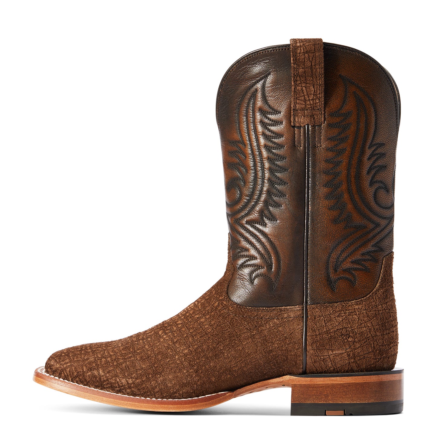 10042407 Ariat Mns Circuit Paxton Antique Tan Hippo Print/Copper Mountain