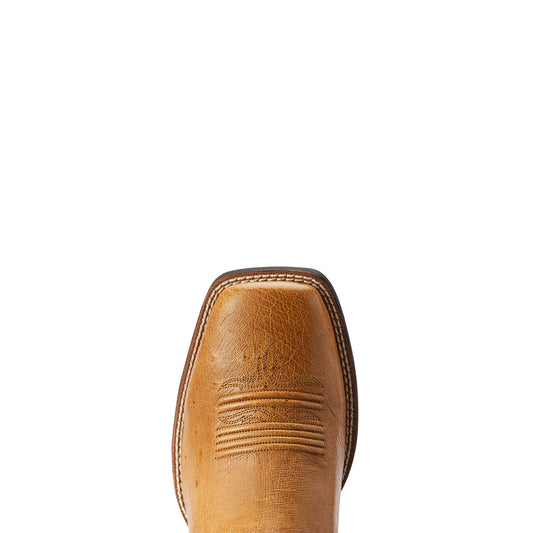 10042472 Ariat Mns Reckoning Antique Saddle Ostrich/Georgian Bay Boots