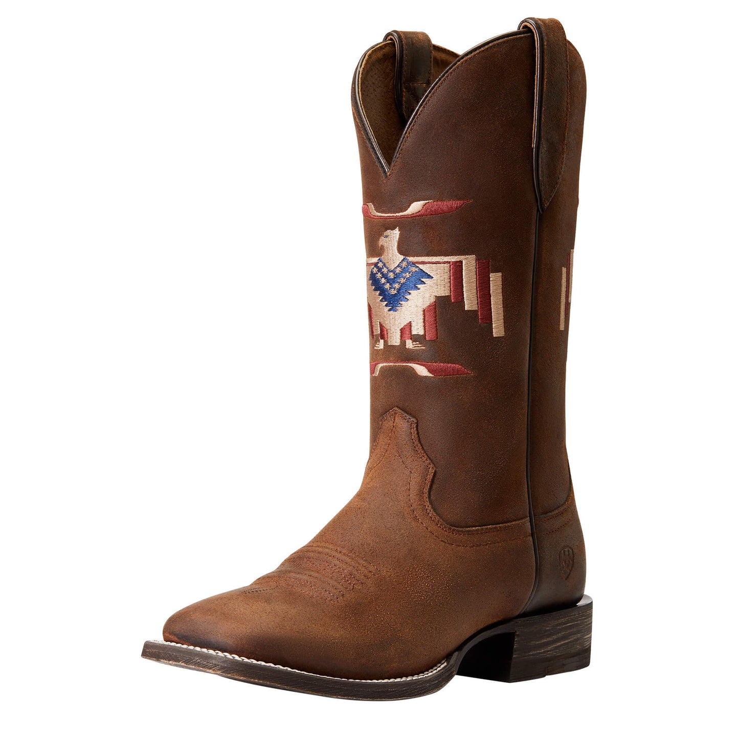 10042499 Ariat Mns Circuit Thunderbird Chimayo Saddle Up Brown
