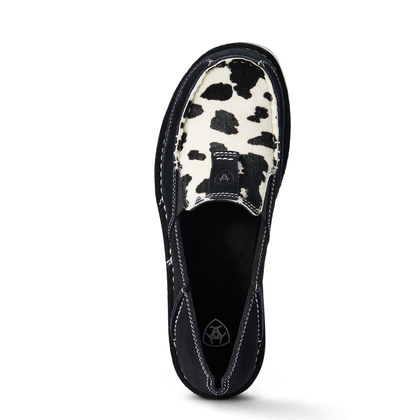 10042529 Ariat Wmns Cruiser Black & White Suede Hair