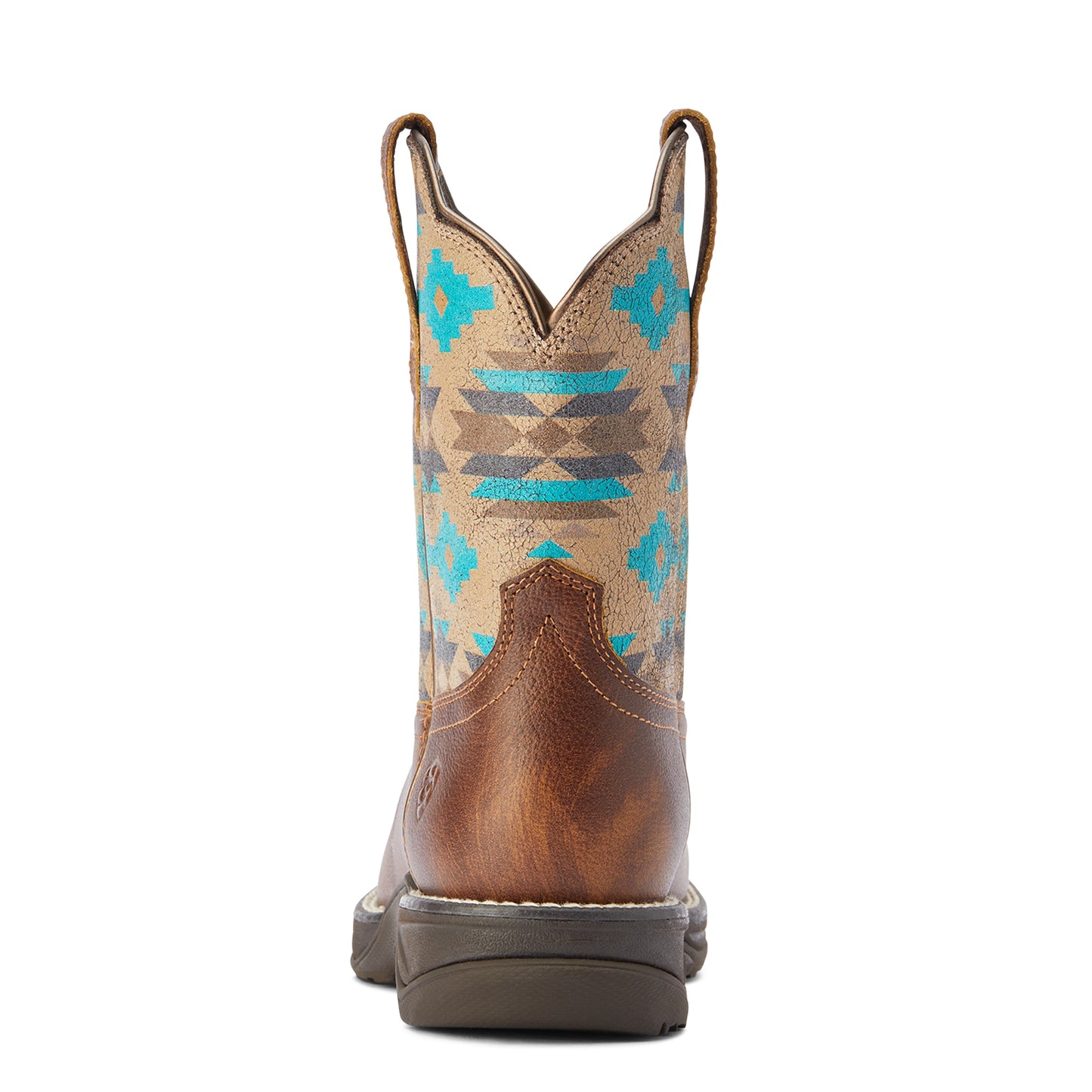 10042576 Ariat Wmns Anthem Shortie Turquoise Aztec Boots