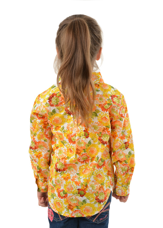 H3W7101172 Kids Barbara 1/2 Placket Shirt