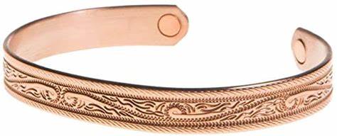 SAB55065 Sabona Western Copper Magnetic Wrist Band