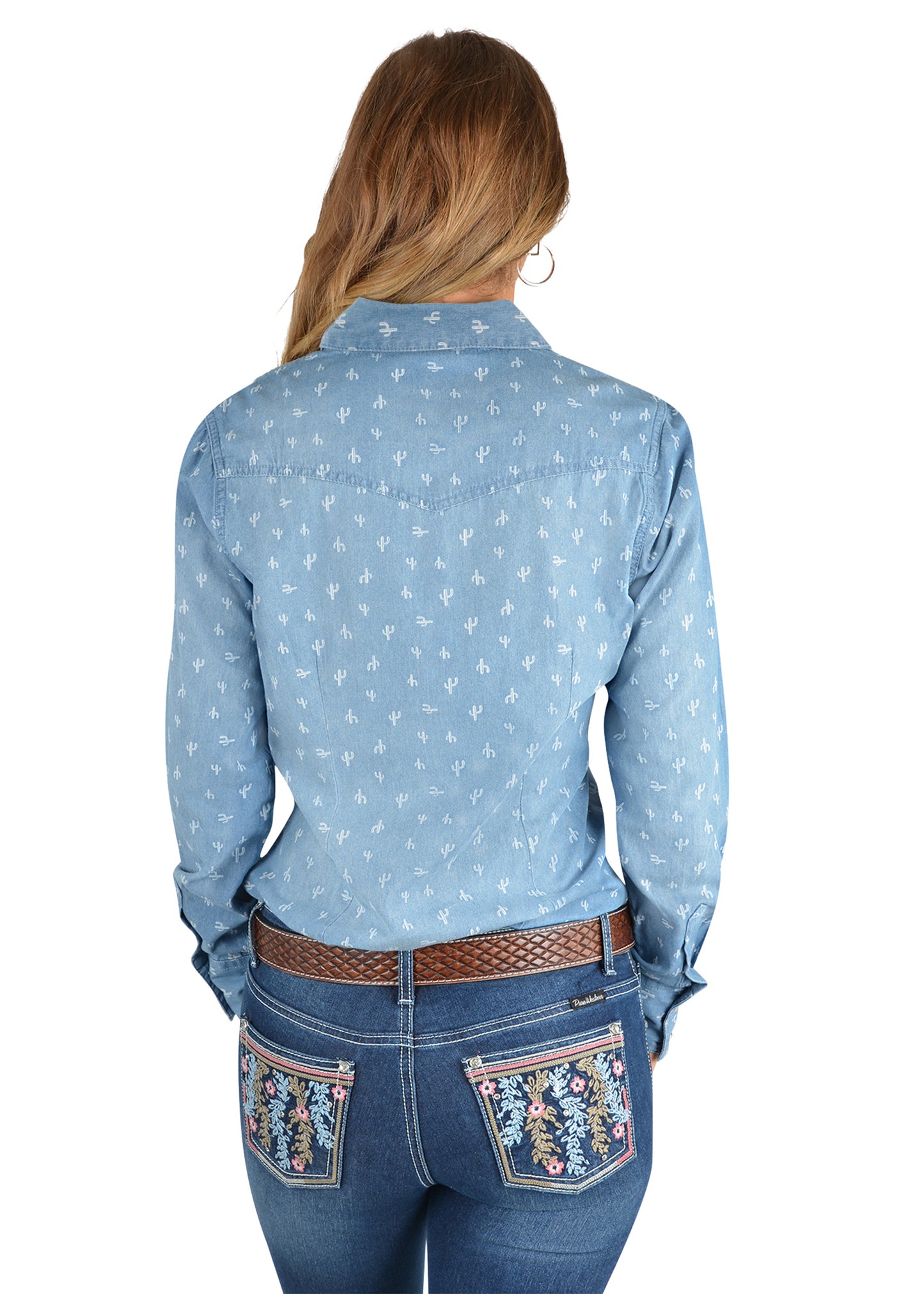 P2S2127627 Adriana Wmns Western L/S Shirt