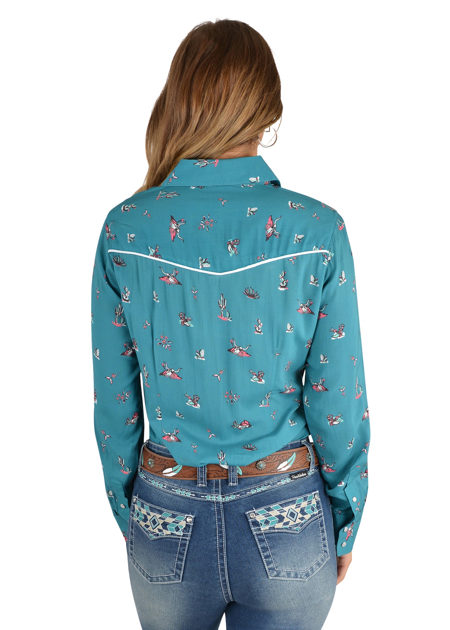 P2S2137632 Becca Wmns Western L/S Shirt