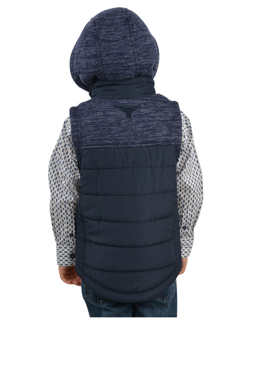 P2W3603526 Pure Western Boys Morrison Puffer Vest