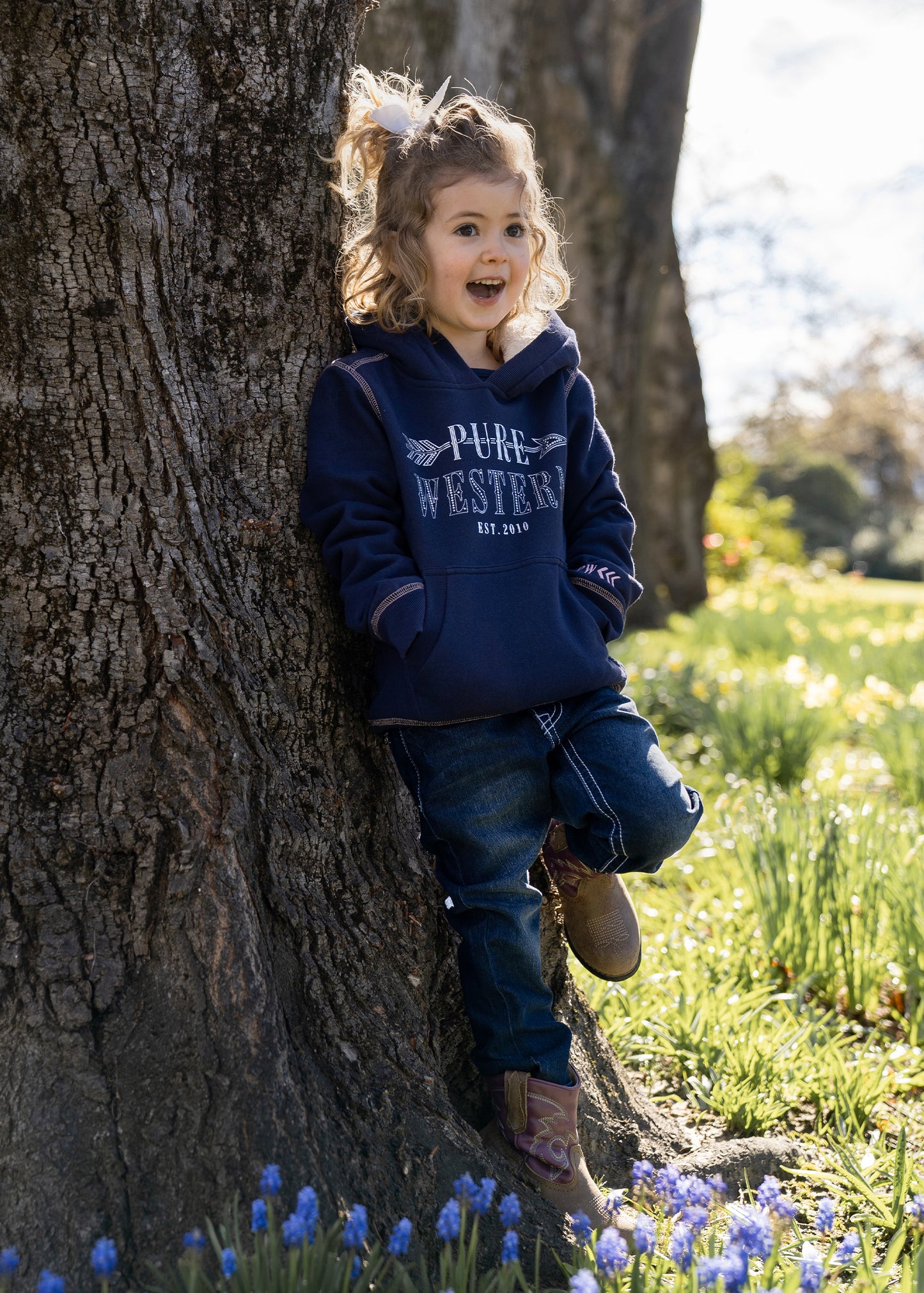P2W5524560 Pure Western Girls Ginger Pullover hoodie