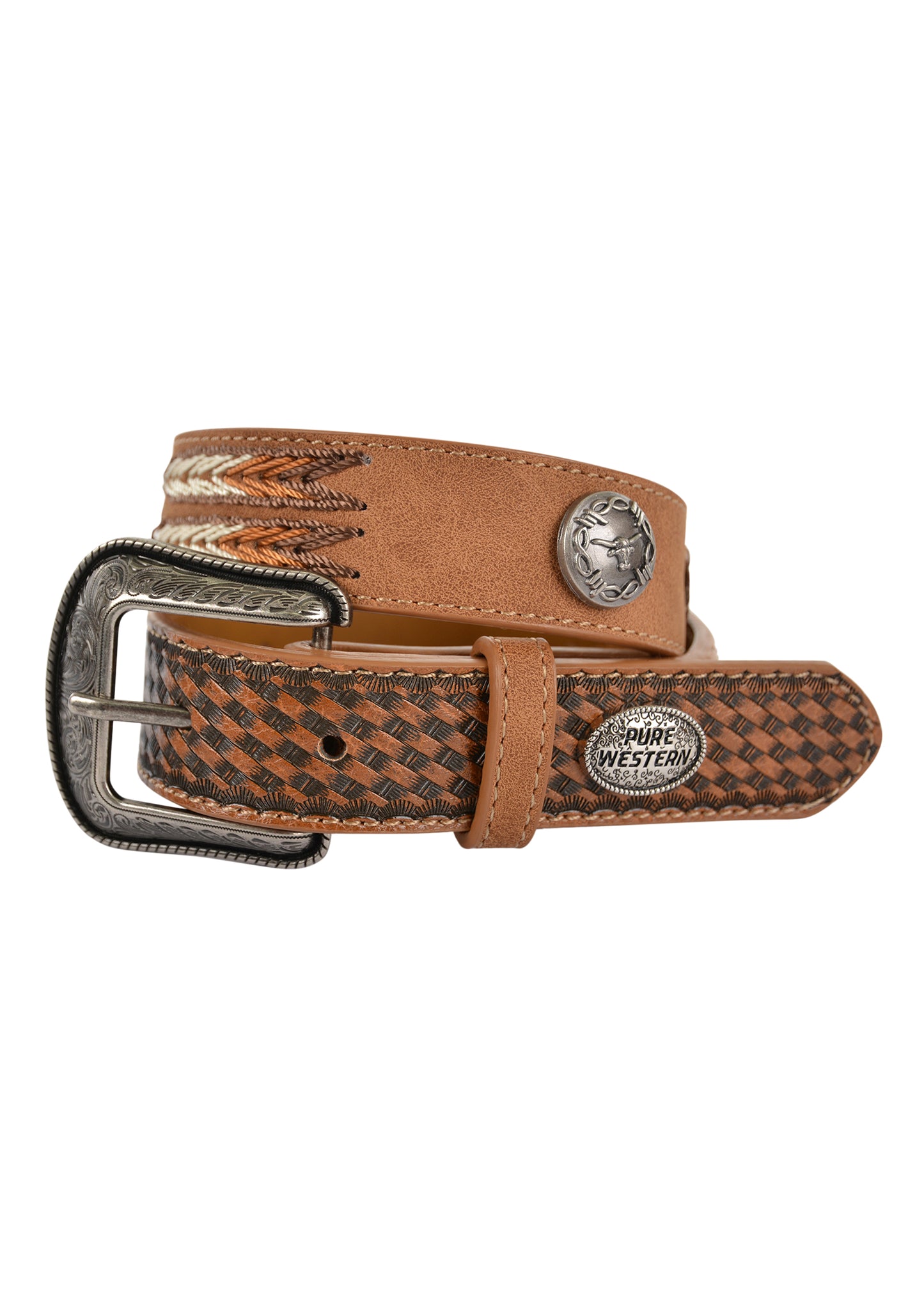 P2W7926BLT Pure Western Kids Cowra Belt