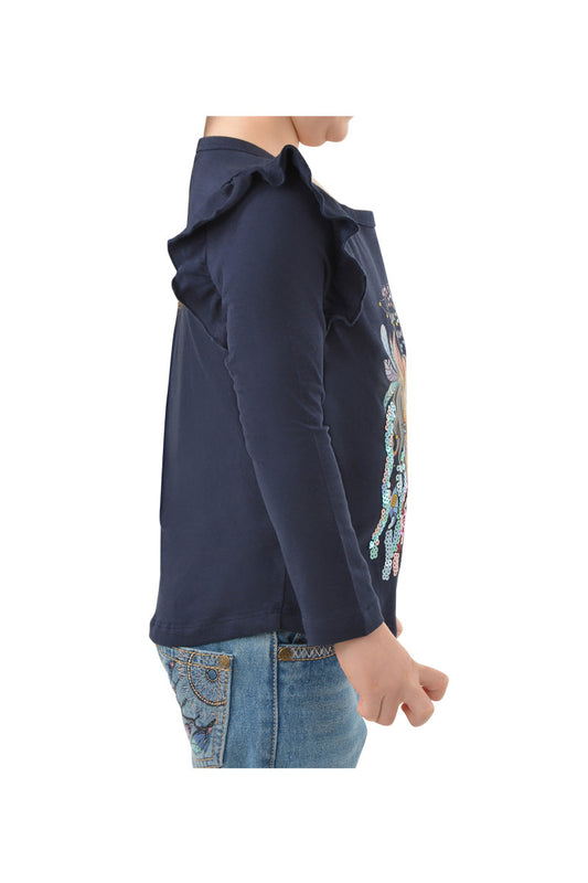 P3W5526737 Pure Western Girls Jane LS tee