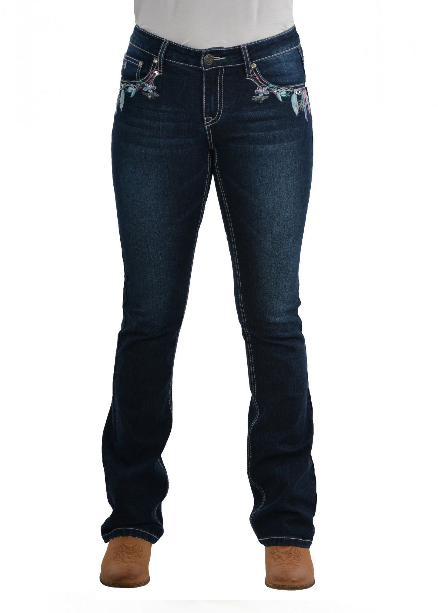 PCP2208158 Pure Western Women's Madison Boot Cut Jean 32'