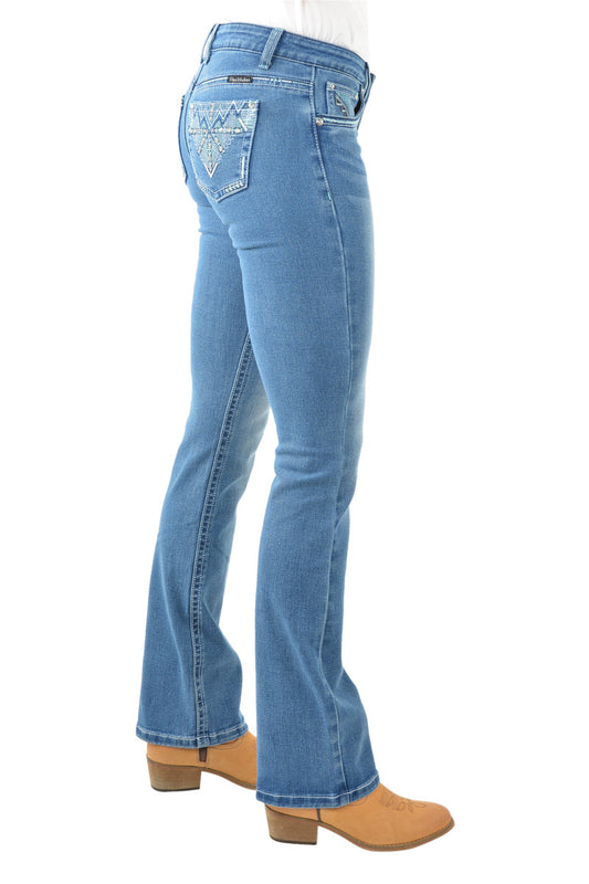 PCP2208724 Pure Western Women's Ziggy boot cut jean 34'
