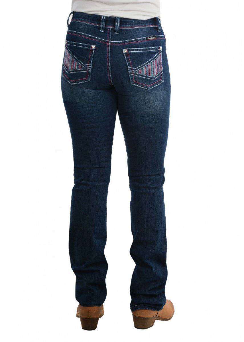 PCP2210422 Pure Western Women's Jules Boot Cut Jean 36'
