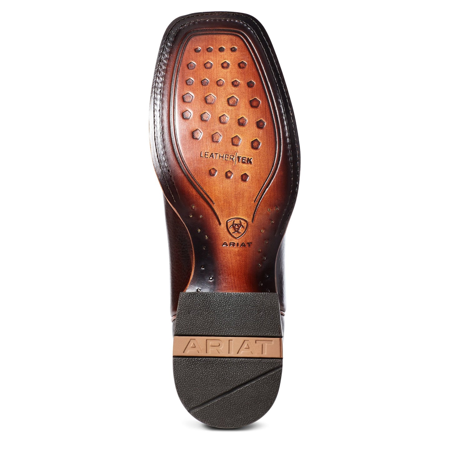 10035898 Ariat Men's Cyclone Stirrup Brown/Roaring Turquoise