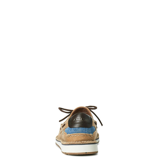 10035873 Ariat Women's Eco Cruiser Shore bound Cognac Canvas