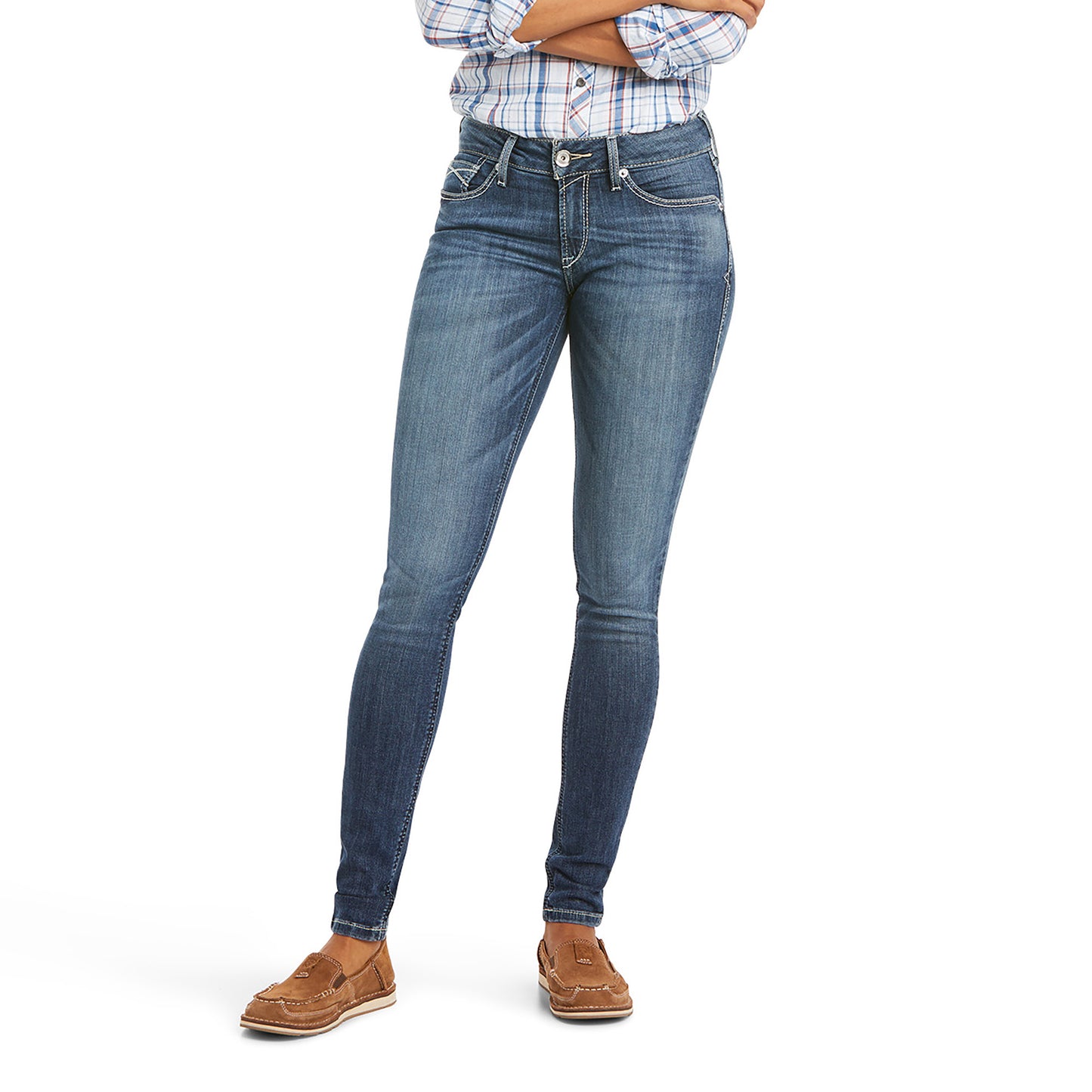 10034638 Ariat Women's Skinny Perfect Rise Nancy Natalia