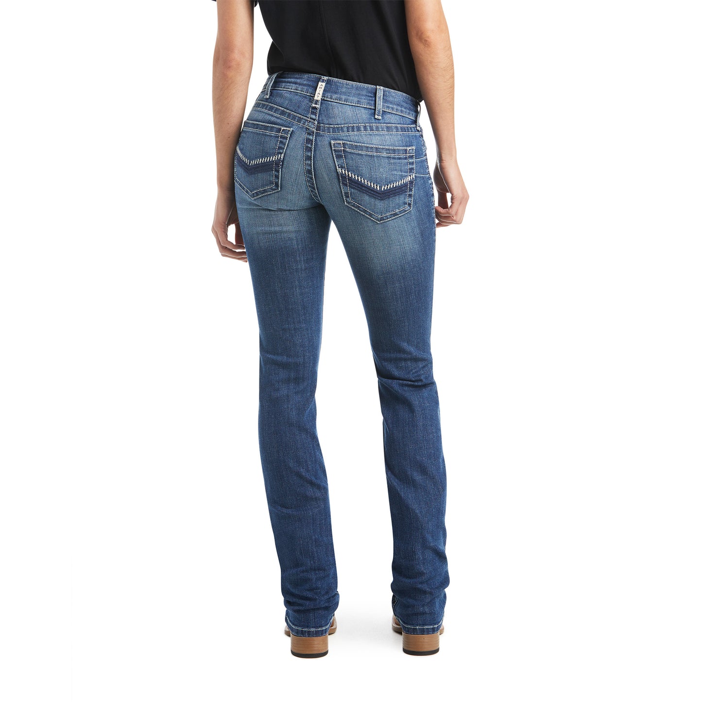 10034663 Ariat Women's Perfect Rise Straight Leg Cameryn Sunstruck Extra Long Leg